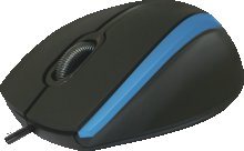 Мишка, Defender MM-340 USB, Black/Blue