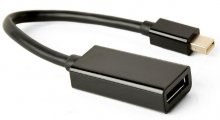 Кабель Cablexpert MiniDP / DP 0.1m Black (A-mDPM-DPF4K-01)