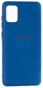 Чохол Device for Samsung A31 A315 2020 - Original Silicone Case HQ Blue  (SCHQ-SMA315-BL)