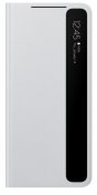 Чохол Samsung for Galaxy S21 Ultra G998 - Smart Clear View Cover Light Gray  (EF-ZG998CJEGRU)