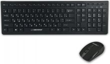 Комплект клавіатура+миша Esperanza EK136UA Black