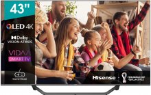 Телевізор QLED Hisense 43A7GQ (Smart TV, Wi-Fi, 3840x2160)