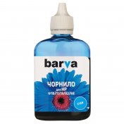 Чорнило BARVA for HP 10/11/13/82/88 Cyan 100ml (I-BARE-H10-100-C)