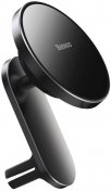 Кріплення для мобільного телефону Baseus Big Energy Car Mount Wireless Charger Black (WXJN-01)
