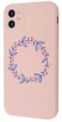 Чохол WAVE for Apple iPhone 11 - Minimal Art Case with MagSafe Pink Sand/Wreath  (37135_pink sand/wreath)