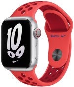 Ремінець Apple for Apple Watch 41mm - Nike Sport Band Bright Crimson/Gym Red  (MPGW3)