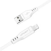 Кабель Acefast C3-02 2.4A AM / Lightning 1.2m White (AFC3-02W)