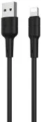 Кабель BOROFONE BX30 2.4A AM / Lightning 1m Black (BX30LB)