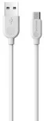 Кабель BOROFONE BX14 AM / MicroUSB 2.4A White (BX14M2W)
