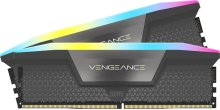 Оперативна пам’ять Corsair Vengeance RGB Cool Grey DDR5 2x16GB (CMH32GX5M2B5200Z40K)