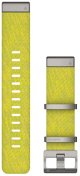 Ремінець Garmin for MARQ - 22mm QuickFit Jacquard-weave Nylon Strap Yellow/Green (010-12738-23)