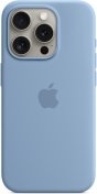 Чохол Apple for iPhone 15 Pro - Silicone Case with MagSafe Winter Blue (MT1L3)