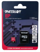 FLASH пам'ять Patriot EP Series Class 10 V30 A1 Micro SDXC 1TB with adapter (PEF1TBEP31MCX)