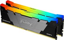 Оперативна пам’ять Kingston FURY (ex. HyperX) Renegade RGB Black DDR4 2x32GB (KF436C18RB2AK2/64)