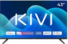 Телевізор LED Kivi 43U730QB (Android TV, Wi-Fi, 3840x2160)