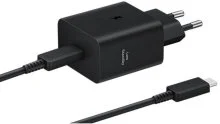 Зарядний пристрій Samsung Compact Power Adapter 45W Black with Type-C/Type-C (EP-T4511XBEGEU)