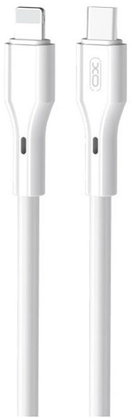 Кабель XO NBQ231A Rock Series 27W Type-C / Lightning 1m White (NBQ231A_White)