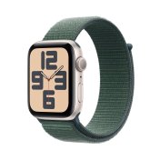 Смарт годинник Apple Watch Series SE 2 2024 GPS 44mm Starlight Aluminium Case with Lake Green Sport Loop  (MXEW3)