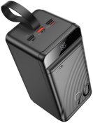 Батарея універсальна Hoco J123D Element 90000mAh 22.5W Black  (J123D Black)