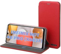 Чохол BeCover for Infinix Hot 40 Pro X6837 - Exclusive Burgundy Red  (711155)