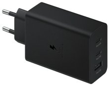 Зарядний пристрій Samsung 65W Power Adapter Trio Black  (EP-T6530NBEGRU)