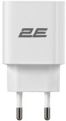 Зарядний пристрій 2E Wall Charger PD 30W White  (2E-WC1USBC30W-W)