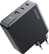 Зарядний пристрій Essager Advance GaN Charger 140W Black  (ECT2CA-ZCB01-Z)