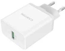 Зарядний пристрій Canyon H-24 QC 24W White (CNE-CHA24W)