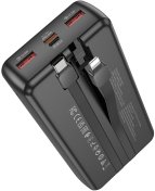 Батарея універсальна BOROFONE BJ57A Graceful 20000mAh 22.5W Black  (6941991111860)
