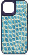 Чохол Harder for Apple iPhone 15 - Crocosaur Blue  (ARM76700)