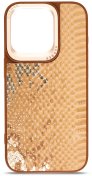 Чохол Harder for Apple iPhone 15 Pro - Snake Pattern Beige  (ARM76794)