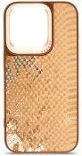 Чохол Harder for Apple iPhone 15 Pro - Snake Pattern Beige (ARM76794)