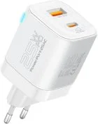 Зарядний пристрій Promate Powerport 25ac White (powerport-25ac.white)