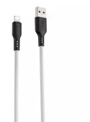 Кабель Proove Rebirth 2.4A AM / Lightning 1m White (CCRE12001102)