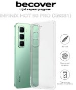 Чохол BeCover for Infinix Hot 50 Pro X6881 - Transparancy (712741)