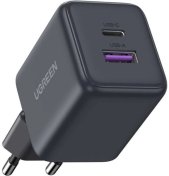 Зарядний пристрій UGREEN X516 GaN 30W Grey (55539)