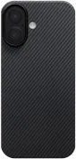 Чохол Pitaka for Apple iPhone 17 - Ultra-Slim Twill Black/Grey (KI1701)