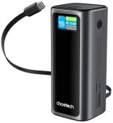 Батарея універсальна Choetech B815C 20000mAh 130W Black