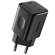 Зарядний пристрій Baseus PicoGo AN13 45W Black with Type-C/Type-C (E0121F00)