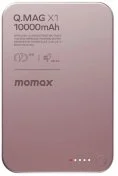 Батарея універсальна Momax Q.MAG X1 10000mAh 20W / Qi 15W Pink (IP117AP)