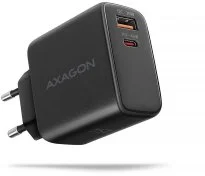 Зарядний пристрій Axagon ACU-PQ45 PD QC3.0 GaN 45W Black