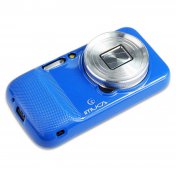 Чохол Imuca для Samsung S4 ZOOM C101 синій + захисна плівка