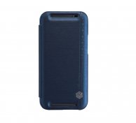 Чохол Nillkin для HTC ONE (M8) - Rain Leather Case синій