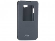 Чохол Voia для LG Optimus L80 Dual D380 - Flip Case чорний