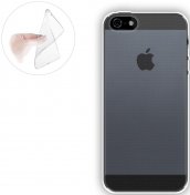 Чохол GlobalCase для Apple iPhone 5/5S - Extra Slim TPU світлий