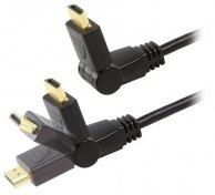 Кабель Gemix HDMI / HDMI 5 м (GC1435-5) конектори