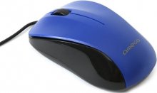 Мишка Omega OM-412 чорна/синя