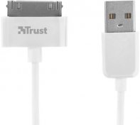 Кабель USB Trust AM / Apple 30pin 1 м білий РЕДАГУВАННЯ МАЛЮНКИ