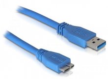 Кабель USB Atcom AM / Micro USB 0,8 м синій