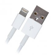 Кабель USB Gemix USB / Lightning 1 м білий